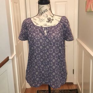 Eddie Bauer peasant blouse